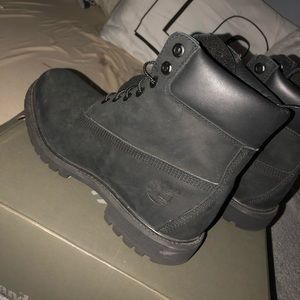 All black timberlands